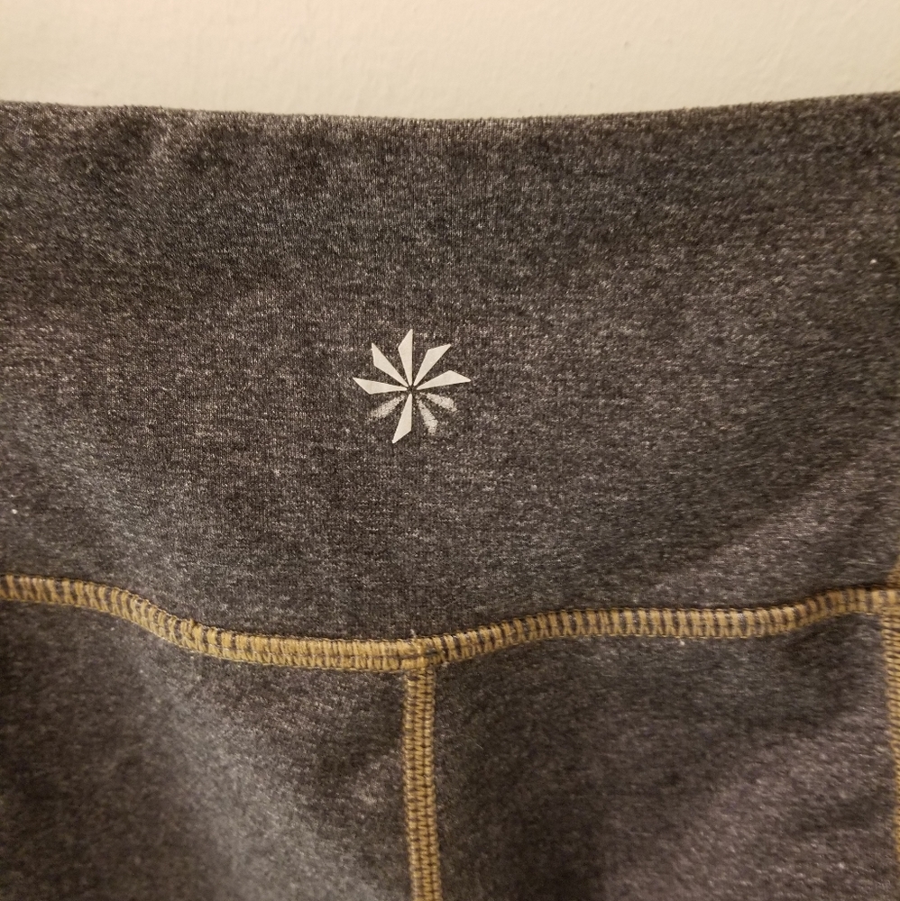 Athleta Charcoal Gray Yoga Athletic Pant XS - Picture 4 of 10